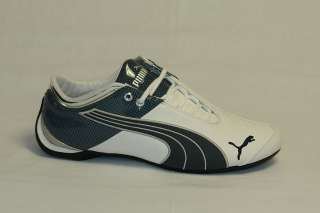 Puma Future Cat M1 carbon Sneaker Schuhe white navy silver metallic 42 