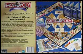 NEU ovp PARKER limited Edition Monopoly WELTREISE  