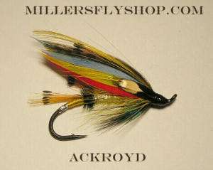 Ackroyd Full Dress #4 Atlantic Salmon / Steelhead Flies  