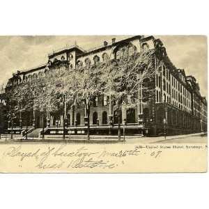   Postcard United States Hotel Saratoga New York: Everything Else
