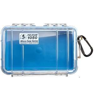  Pelican 1050 Micro Case w/Clear Case   Blue Everything 