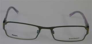 DAVIDOFF 95035 298 Titanium Brille Brillengestell NEU  