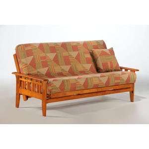  Night and Day Standard Kingston Twin Futon Frame in Honey 