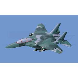  F 15E Strike Eagle USAF Green Gray Camou Loaded Toys 