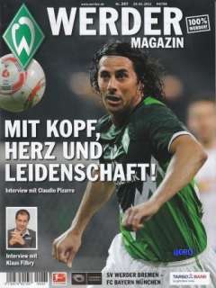 Werder Magazin Bremen + FC Bayern München + 29.01.2011  
