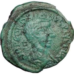  238AD Deultum in Thrace 3D Tyche Temple Authentic Genuine Roman Coin