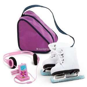   American Girl Mias Accessories Ice Skates, Bag and More Toys & Games