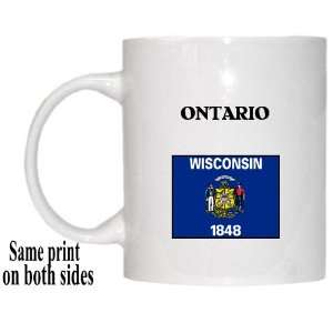  US State Flag   ONTARIO, Wisconsin (WI) Mug Everything 