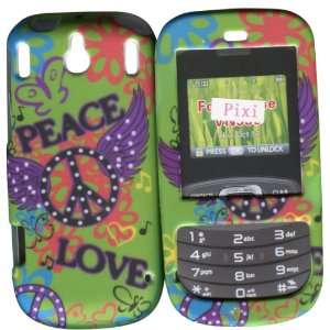  Green Peace Love Palm Pixi Plus only AT&T Case Cover Hard 