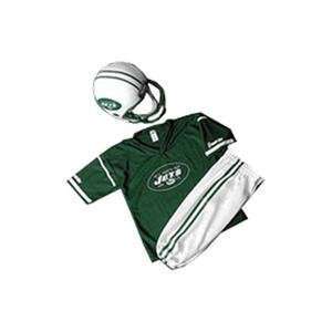 New York Jets Youth NFL Team Helmet and Uniform Set:  