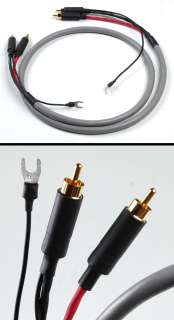 Canare Grounded Stereo RCA Cable • SME Series III Turntable 