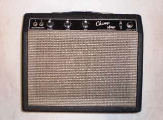 1965 Fender Champ Amp Excellent Shape Amplifier  
