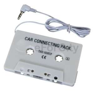 Car Cassette Tape Adapter For  CD Player iPhone iPod  