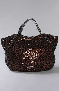 Betsey Johnson The Cheetah Licious Tote Bag OS Bronze  