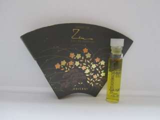 Shiseido Spirit of Zen Women Perfume Sampler Vial 0.1 oz Eau de Parfum 
