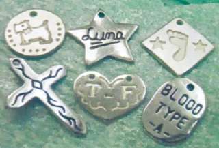 PMC Silver Clay Jewelry Mold Assorted Pendant Mould  