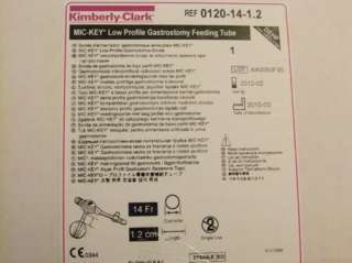 KIMBERLEY CLARK Mic Key* Low Profile Gastrostomy Feeding Tube