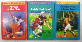   Chapter Books ALL by Matt Christopher Baseball Soccer Football  