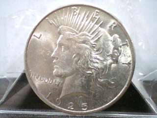 1925 UNITED STATES PEACE SILVER DOLLAR!! ESTATE COIN!!  