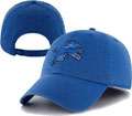 Detroit Lions Blue 47 Brand Cleanup Adjustable Hat