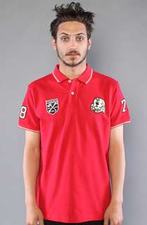 Mishka The Deaths Head Polo in Red  Karmaloop   Global Concrete 