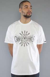 Crooks and Castles The Mens Knit Paid In Full TShirt in White 