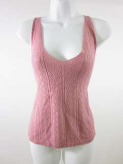 MOSCHINO CHEAP AND CHIC Lt Pink Sleeveless Sweater 10  