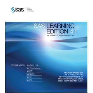  Edition 4.1 With the Little SAS Book for Enterprise Guide 4.1 