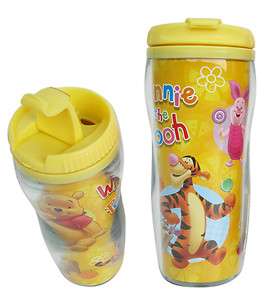Brand New Disney Winnie The Pooh Drink Water Cup w/ lid (1 pc)  