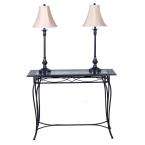    3 Piece Foyer Table and Lamp Set  
