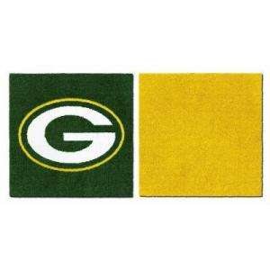   Green Bay Packers Carpet Tile 18 in. x 18 in. (45 sq. ft. per Case