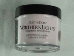 INM Nail Color Acryl Powder Northern Lights PINK 1.5oz  