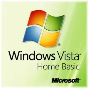 Windows Vista Home Basic 32 bit DSP OEM DVD with Service Pack 1 at 