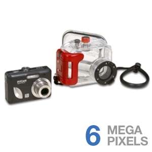 Intova IC600 6 Megapixel Digital Camera with Waterproof Case at 