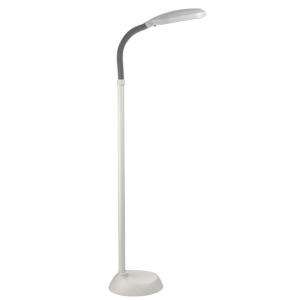 Daylight Naturalight 51 in. White Flexible Floor Lamp UN1072 at The 