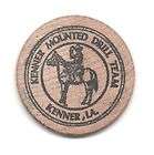 Wooden Nickel ~1980 Horse   Kenner Mounted Drill Team
