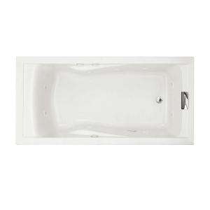 American Standard Evolution 6 ft. Whirlpool Tub with EverClean in 
