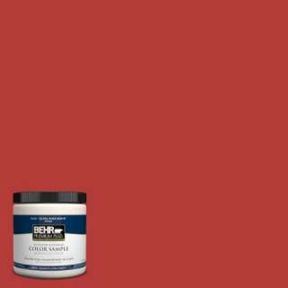 BEHR Premium Plus 8 oz. Red Tomato Interior/Exterior Paint Tester 