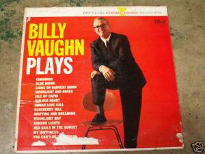 BILLY VAUGHN   PLAYS LP RECORD ALBUM  