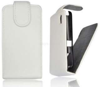 Flip Style Handy Tasche Samsung i9000 Galaxy S1 in Weiss