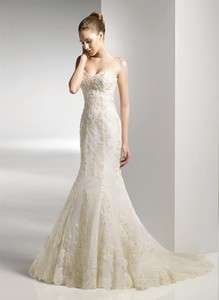   /ivory Wedding dress Custom Size 4 6 8 10 12 14 16 18 20 22  