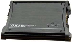 NEW 2010 KICKER ZX500.1 500W MONO D Car Amplifier Amp 713034050919 