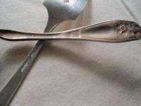 NICKLE SILVER SERVING SPOON & SL&GHR CO AI OXFORD SERVING FORK  