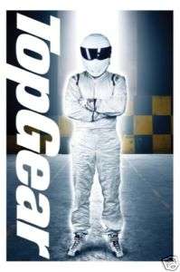 TOP GEAR LARGE POSTER Stig Racetrack Standing Pose NEW  