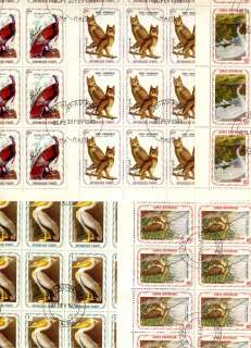 Haiti Birds 40 different stamps set. Lot of 100 sets  