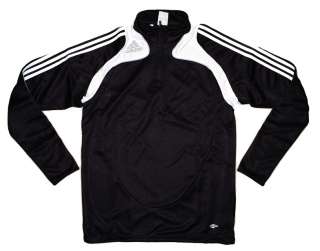 Adidas Trofeo Fussball Zip Sweatshirt Pullover schwarz Training 
