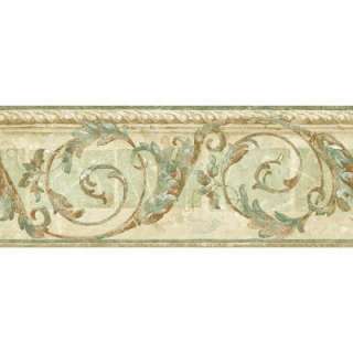   15 Ft Pastel Traditional Scroll Border WC1281884 