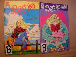 Barbie comic books 2 Marvel Comics November 1991  