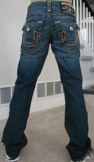 NWT True religion mens Billy Super T chain stitch jeans in Revolver 