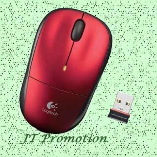 New Logitech M215 Wireless Mouse  Red  